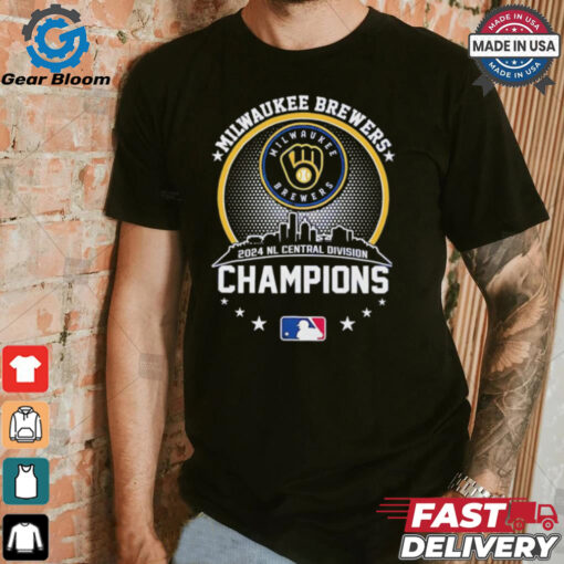 Milwaukee Brewer MLB 2024 NL Central Division Champions shirt