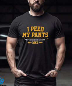 Milwaukee Brewers Baseball I Peed My Pants 2024 Division Champs MKE T shirts