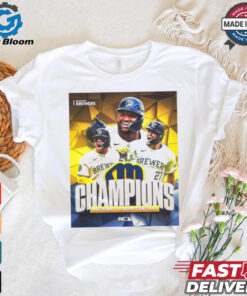 Milwaukee Brewers Champions National League Central MLB 2024 Poster t shirt