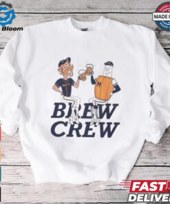 Milwaukee Brewers drinking mascot T shirt