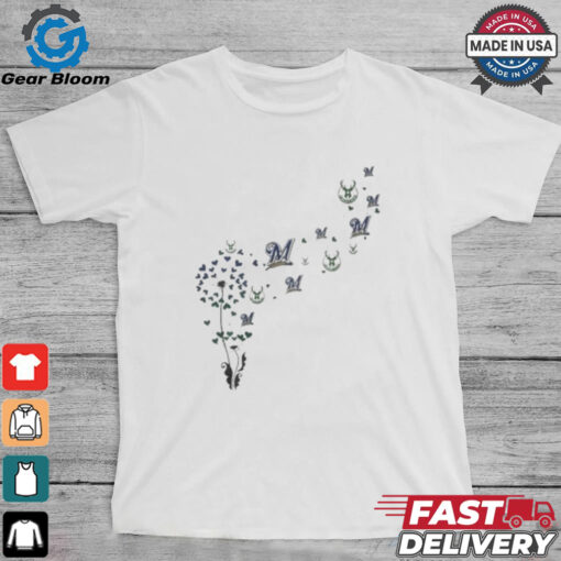 Milwaukee Sports Teams Floral Dandelion Shirt