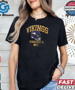 Minnesota Vikings Nike Anthracite Helmet Essential T Shirt