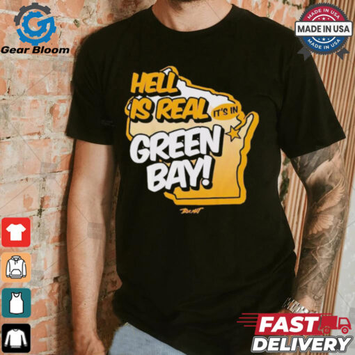 Minnesota Vikings hell is real it’s in Green Bay shirt