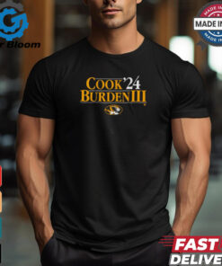 Missouri Football Cook Burden III ’24 t shirt