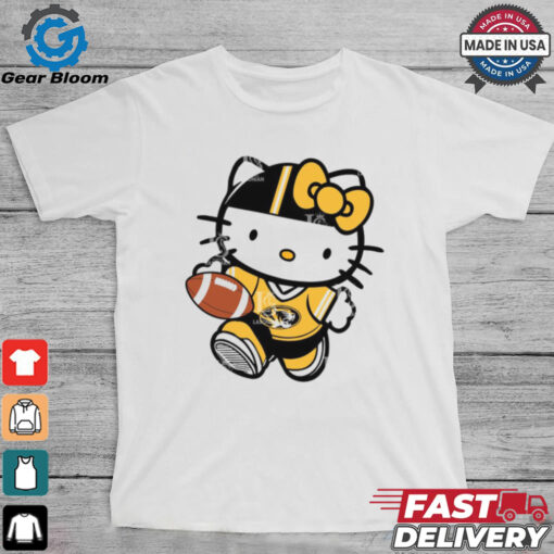 Missouri Tigers Cute Hello Kitty Football 9 shirt