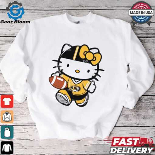 Missouri Tigers Cute Hello Kitty Football 9 shirt