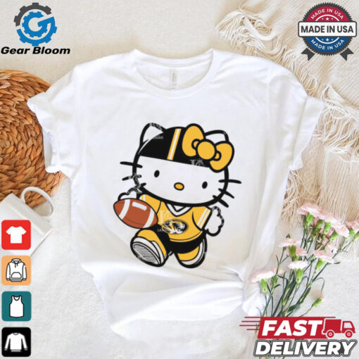 Missouri Tigers Cute Hello Kitty Football 9 shirt