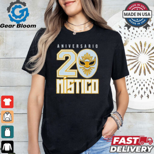 Mistico 20th anniversary logo T shirt