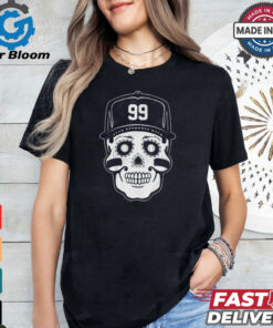 Official New York Yankees MLB Aaron Judge Sugar Skull #99 Graphic t shirt