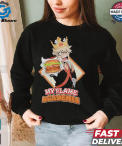 My Flame Academia Bakugo Burger King Shirt