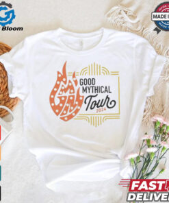 Mythical Rhett And Link Good Mythical Tour 2024 Logo Shirt