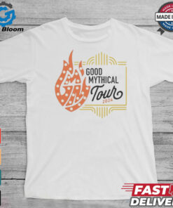 Mythical Rhett And Link Good Mythical Tour 2024 Logo Shirt