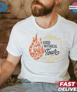 Mythical Rhett And Link Good Mythical Tour 2024 Logo Shirt