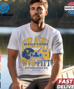 NCAA 2024 Backyard Brawl Pittsburgh Panthers Vs West Virginia Pittsburgh, PA Since 1895 t shirt