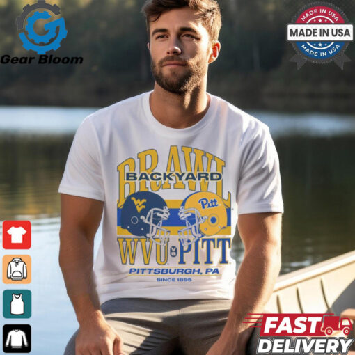 NCAA 2024 Backyard Brawl Pittsburgh Panthers Vs West Virginia Pittsburgh, PA Since 1895 t shirt