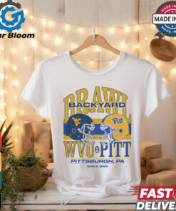 NCAA 2024 Backyard Brawl Pittsburgh Panthers Vs West Virginia Pittsburgh, PA Since 1895 t shirt