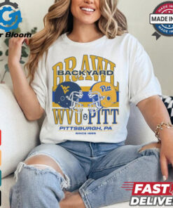 NCAA 2024 Backyard Brawl Pittsburgh Panthers Vs West Virginia Pittsburgh, PA Since 1895 t shirt