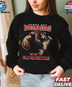 NFL Tampa Bay Buccaneers EST 1976 Fire The Cannons Mascot Shirt