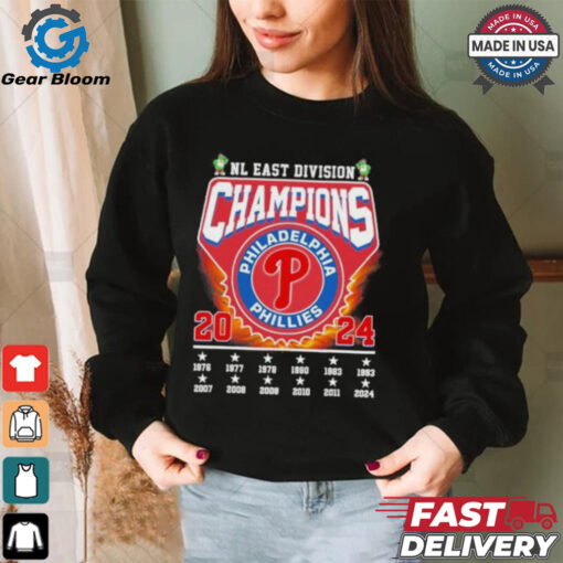 NL East Division Champions 2024 Philadelphia Phillies Vintage Shirt