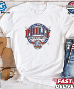 NL East Philadelphia Phillies Baseball Red October 2024 logo shirt