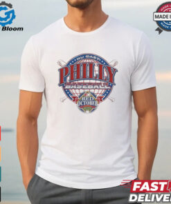 NL East Philadelphia Phillies Baseball Red October 2024 logo shirt