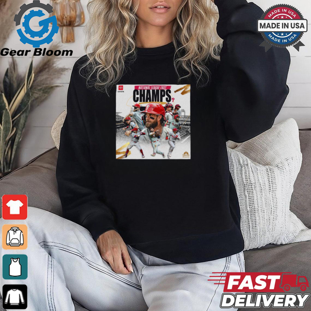 National League East Champions Philadelphia Phillies NBC Sports Philadelphia Poster t shirt National League East Champions Philadelphia Phillies NBC Sports Philadelphia Poster t shirt