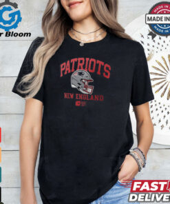 New England Patriots Nike Anthracite Helmet Essential T Shirt