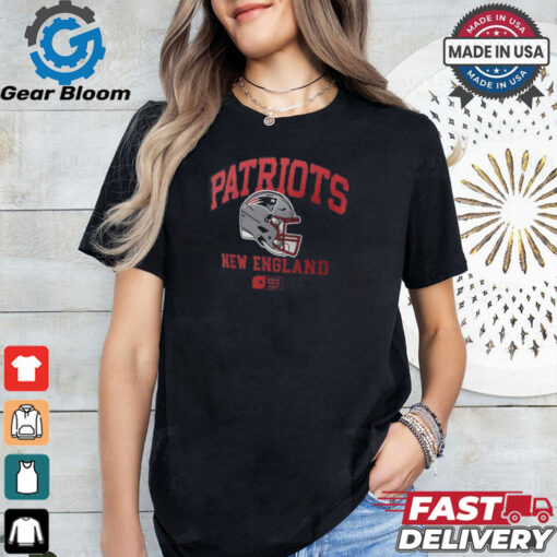 New England Patriots Nike Anthracite Helmet Essential T Shirt