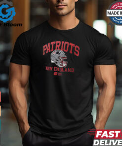 New England Patriots Nike Anthracite Helmet Essential T Shirt