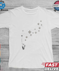 New Orleans Saints Floral Dandelion Shirt