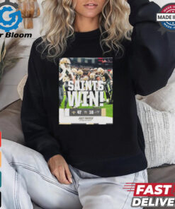 New Orleans Saints win Panthers final 47 10 shirt