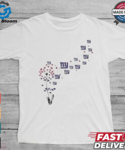 New York Giants Floral Dandelion Shirt