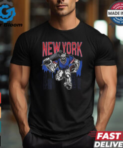 New York Giants Football Skeleton Bootleg Shirt