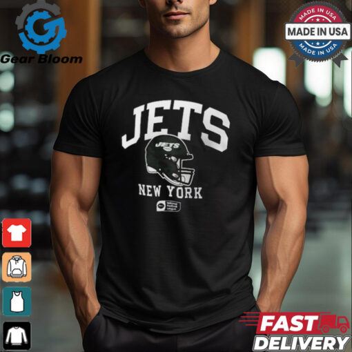 New York Jets Nike Anthracite Helmet Essential T Shirt