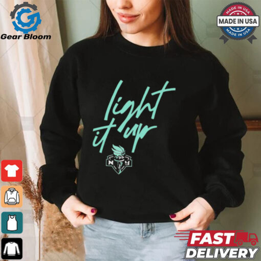 New York Liberty 2024 WNBA Playoffs light it up shirt