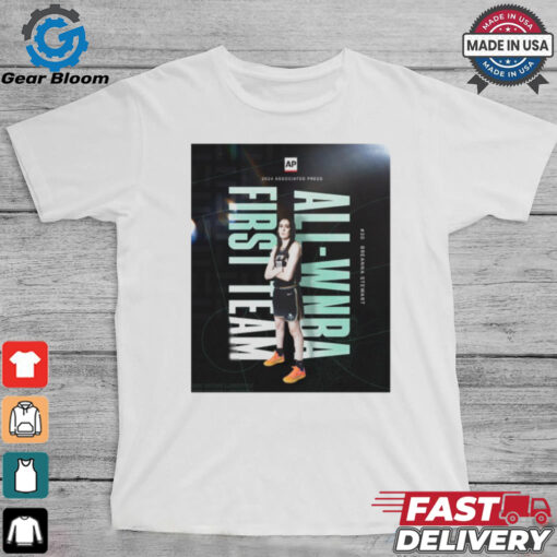 New York Liberty Breanna Stewart #30 All WNBA First Team 2024 Associated press Poster t shirt