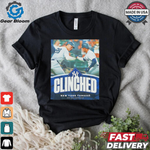 New York Yankees 2024 MLB Postseason clinched shirt