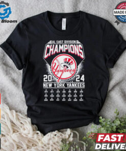 New York Yankees AL East Division Champions 2024 3D T Shirt