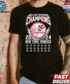 New York Yankees AL East Division Champions 2024 3D T Shirt