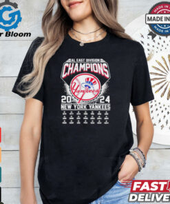 New York Yankees AL East Division Champions 21X shirt