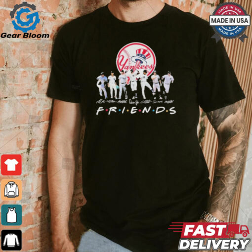 New York Yankees Friend Of Baseball Legends T Shirt