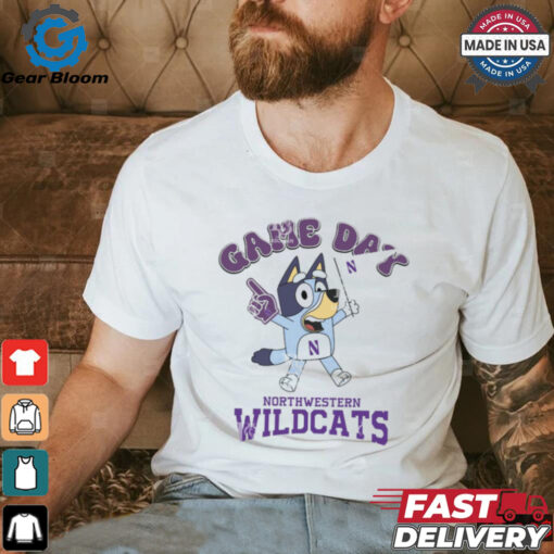 Northwestern Wildcats Bluey Game Day shirt