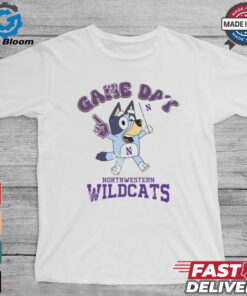 Northwestern Wildcats Bluey Game Day shirt