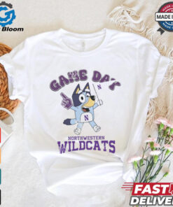 Northwestern Wildcats Bluey Game Day shirt