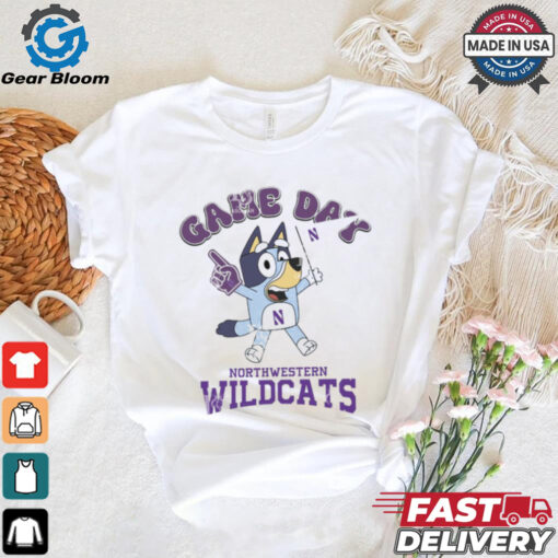 Northwestern Wildcats Bluey Game Day shirt