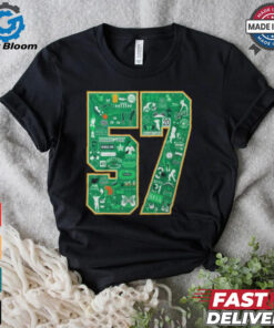 Oakland Athletics 57 Years At Oakland Coliseum Shirt