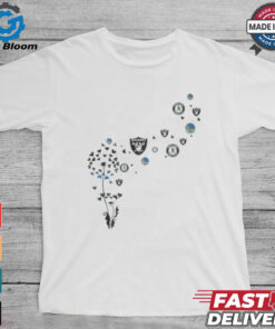 Oakland Sports Teams Floral Dandelion Shirt