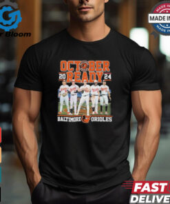 October Ready 2024 Baltimore Orioles Team Signatures Shirt