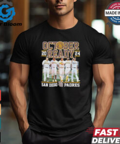 October Ready 2024 San Diego Padres Team Signatures Shirt