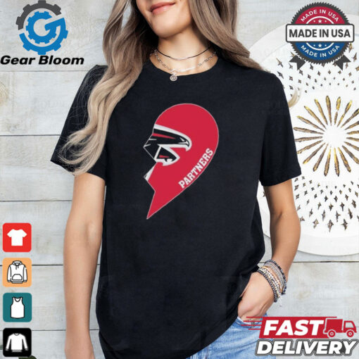 Official Atlanta Falcons Partners Half Heart Shirt